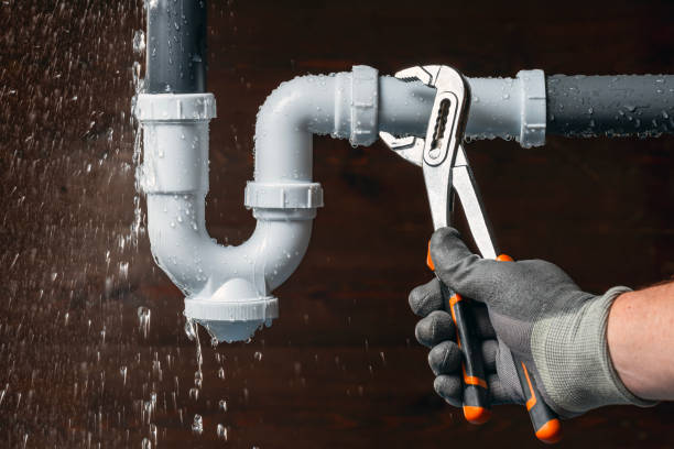Professional Drain Cleaning technician working in Little Chute, WI